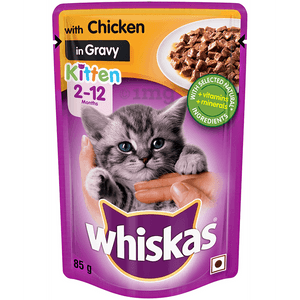 Whiskas With Chicken in Gravy Kitten 2-12months 85g